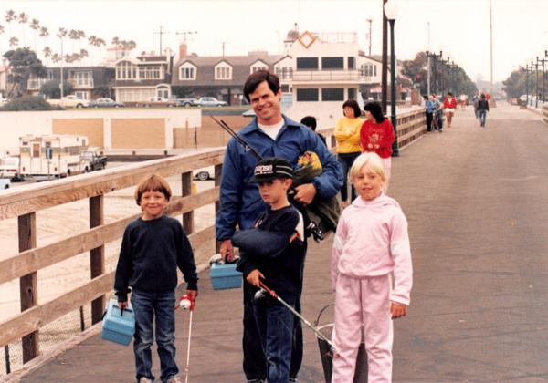 1986 06 Pier Fishing