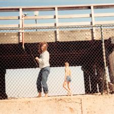 1987 08 Beach and Birthday