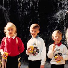 1985 LA Zoo and Bubba haircut