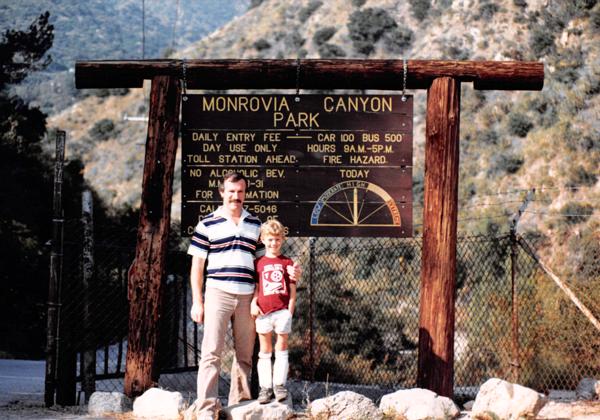 1985 05 Ryan and Dad